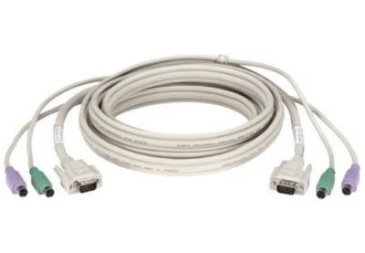 Black Box EHN408-0005 PC/Server Coax Cable Beige 5' Length - Image 1 of 4