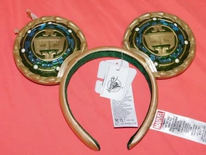 Disney Parks Black Panther Wakanda Forever 2022 Mickey Mouse Ear Headband DAMAGE - Picture 1 of 4