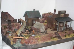 70557 Mine, Bergwerk Goldensnag, zu 7cm Sammelfiguren passend, Wild West, - Picture 1 of 12