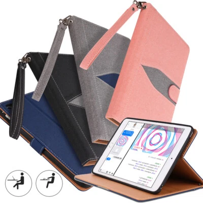 Denim Canvas W/ Buckle For iPad 5th 6th 7th 8th 9th Generation 10.2" Case Cover - Image 1 of 4