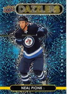 2021-22 UD Dazzlers #DZ100 Neal Pionk  **  Winnipeg Jets  ** - Picture 1 of 2