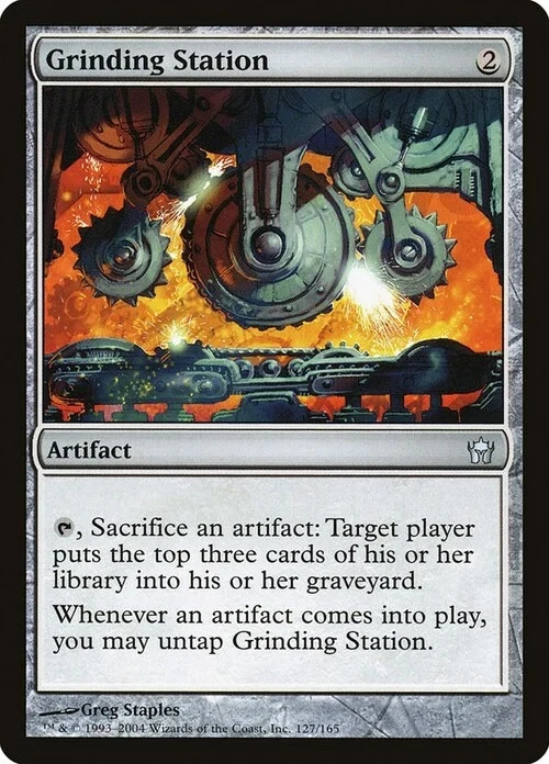 Magic The Gathering MTG GRINDING STATION Fifth Dawn NM Near Mint - Image 1 of 1