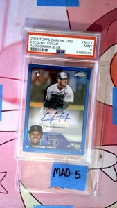 EZEQUIEL TOVAR 2023 CHROME UPDATE #ACET AUTO BLUE /150 PSA 9 (RC) - Picture 1 of 2