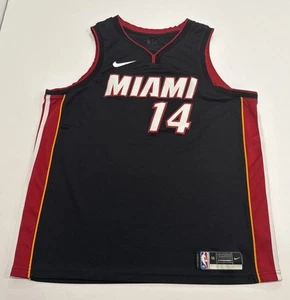Maglia Nike Miami Heat Tyler Herro nera XXL #14 Swingman 56 - Foto 1 di 10