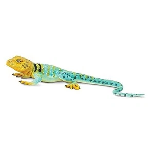 Collared Lizard Figurine - Realistic 7.25" Reptile Figure - Educational Toy - Picture 1 of 8
