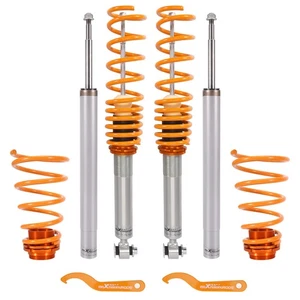 Coilovers Adjustable Height Kits For BMW E34 5 series 525i 535i 540i RWD 55MM - Picture 1 of 17