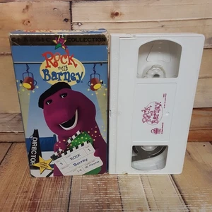 Rock With Barney VHS Used Classic Collection Children’s Music Video - Imagen 1 de 4