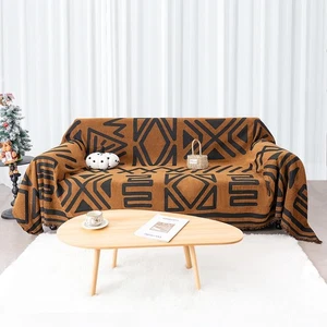 Boho Couch Cover Sofa Covers for 3 Cushion Couch Sofa Covers Washable Chenill... - Bild 1 von 8