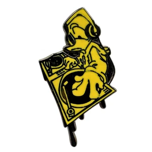 Disney Hipster Themed D-Tour Mini Pin DJ Donald Trading Pin DC2S10 - Bild 1 von 4