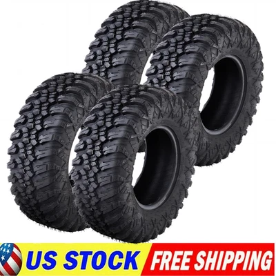 Set 4 30x10x14 ATV Tires 30x10-14 8PR Radial UTV 30 10R 14 All Terrain Tubeless - Image 1 of 4
