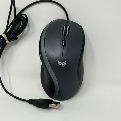 Logitech M500s Advanced Corded 7-Button Mouse - Graphite (‎910-005783) - Image 1 of 4