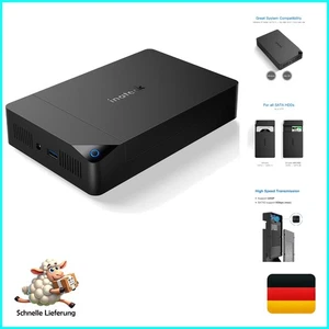 Festplattengehäuse 3.5 USB 3.0, Externes HDD Gehäuse für 2,5”/ 3,5” SATA HDD ... - Bild 1 von 9