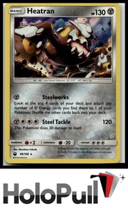 JCC Pokémon SM - Tormenta Celestial Heatran #98/168 Holograma Raro - Imagen 1 de 2