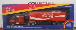 SIKU #3117 - MACK TRUCK AND TRAILER - COCA COLA - BIG RIG DIECAST SET - MIB ๐ฅ - Picture 1 of 1