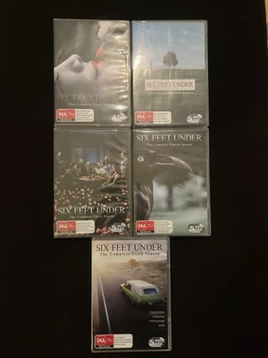 Six Feet Under The Complete Series 1-5 Set DVD 24 Discs PAL Region 4 - image 1 of 4