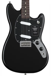 Fender Fender E-Gitarre Player II Mustang®, Palisander Griffbrett, schwarz wi - Bild 1 von 1