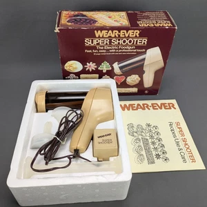 De colección Wear-Ever Electric Super Shooter 70123 Máquina de Galletas y Caramelos Completa - Imagen 1 de 20