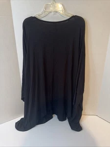 Yahada USA Women’s Tunic Size Large Color Black With 3/4 Sleeves ( Runs Big) - Picture 1 of 9