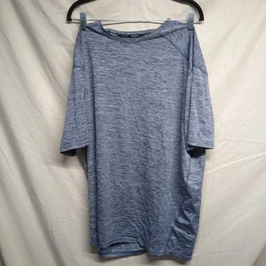 T-shirt Russell uomo taglia XL grigia elasticizzata atletica manica corta - Foto 1 di 14