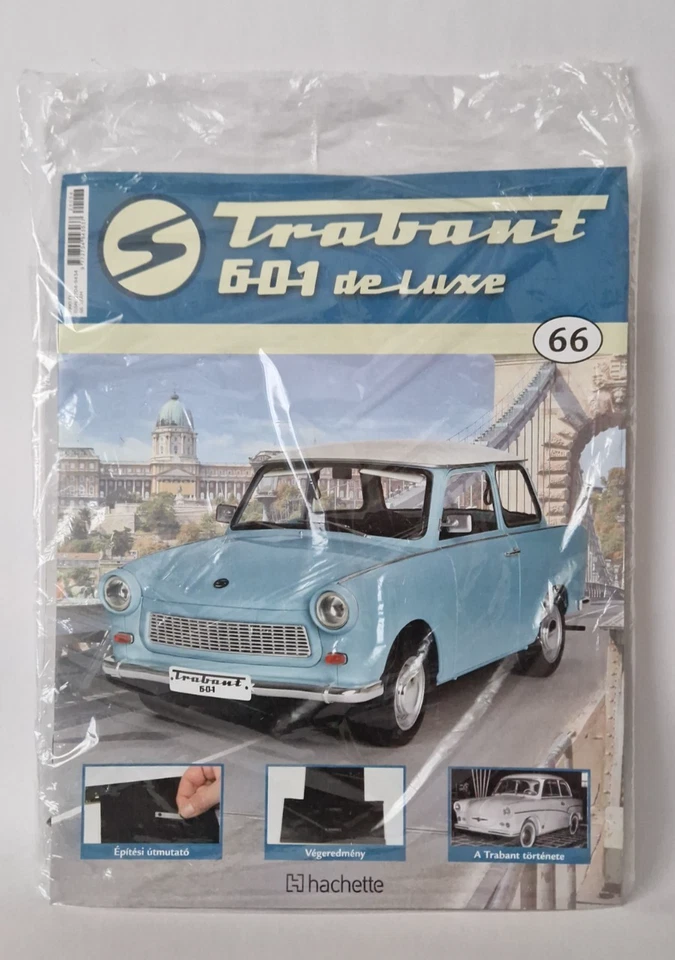 Trabant 601 de Luxe 1:8 Baumodel Nr  Ausgabe 66 DDR PKW 1/8 Hachette Bauteil - Bild 1 von 1
