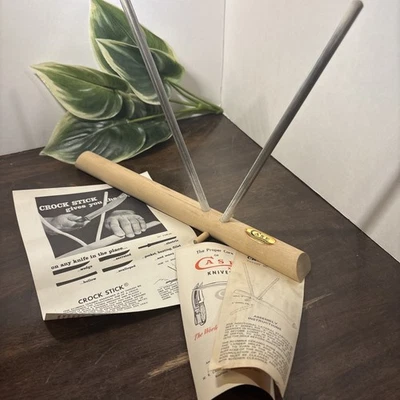 Afilador de cuchillos vintage Case & Sons para cubiertos en caja original Foto 1 de 4