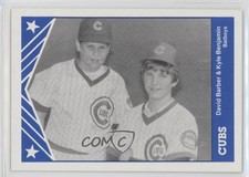 1983 TCMA Quad-City Cubs David Barber Kyle Benjamin #5