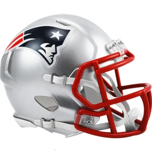 New England Patriots Riddell Speed Mini Helm - Bild 1 von 4