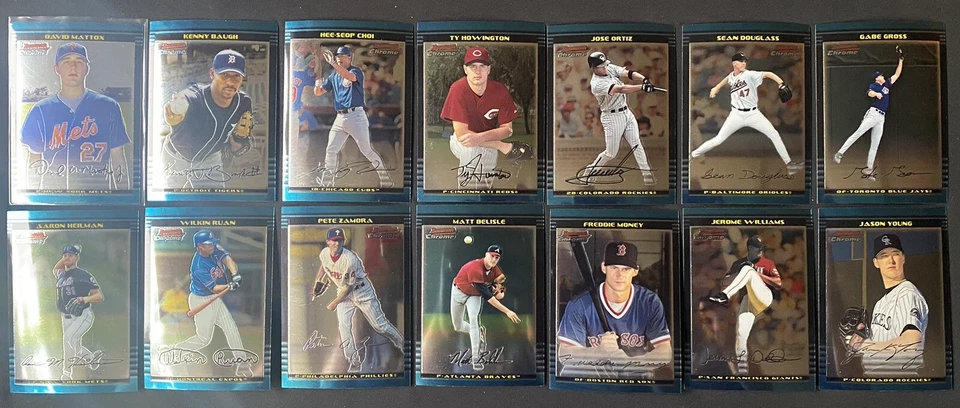 2002 Bowman Chrome - Baseball Cards - #204-405 - Complete Your Set - You U Pick - Image 1 of 1