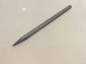 Large Point/Punch Italian Stone Carving Fire-Sharp Carbon Steel Chisel 230mm - Picture 1 of 1