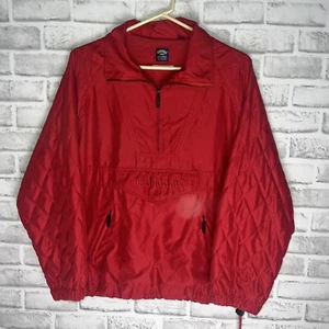 Chaqueta Pullover Vintage Callaway Roja 1/4 Cremallera - X Pequeña Acolchada Nordstrom - Imagen 1 de 12