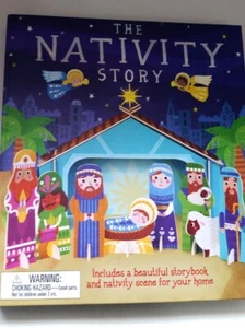 The Nativity Story Christmas Book with easy-to-construct model BM19/22 - Picture 1 of 5