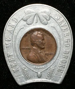 Centavo Lincoln Gateway Sportsman Paradise Witchita KS 1940 recubierto - 06276 - Imagen 1 de 2