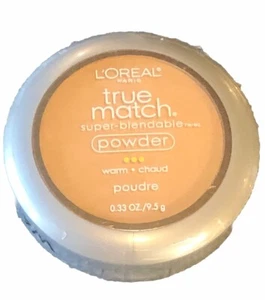 L’Oréal True Match Super-Blendable Powder W4 Warm Natural Beige New Sealed - Picture 1 of 2