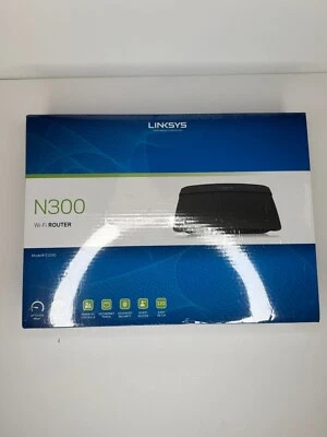 Linksys N300 Wireless WiFi Router Model #E1200 New Factory Sealed Box - Image 1 of 2