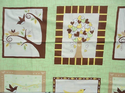 CHIRP! Panel de 24" de K. Hennagir Designs para Robert Kaufman, vendido por el panel Foto 1 de 4