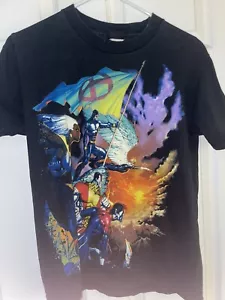 VINTAGE Marvel Shirt X Men Mad Engine Mens 2000 Size S Small - Picture 1 of 4