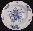 Vintage Booths PEONY A8021 -  8-1/2” bowl Blue White Butterflies 🦋