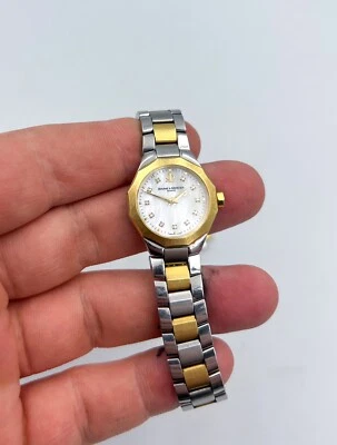 Baumé Mercier Riviera Ladies Mini 65507 MOP Diamond Markers Steel & 750 Gold - Image 1 of 4