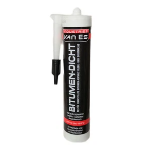 DACH DICHT REPARATUR BITUMENKLEBER DICHTSTOFF BITUMENDICHTER 310 ML - SCHWARZ - Bild 1 von 2