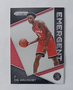 2017-18 Prizm OG ANUNOBY RC EMERGENT #EM-OGA Rookie Card Toronto Raptors  - Picture 1 of 2