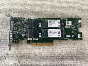 Dell 72WKY BOSS-S1 Kontroler Karta PCIe L/P W/ 2x 240GB M.2 SSD TC2RP do R740xd - Zdjęcie 1 z 2