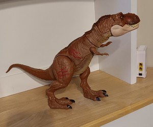 Mattel Jurassic World Fallen Kingdom T- Rex 20" BATTLE DAMAGE TYRANNOSAURUS REX