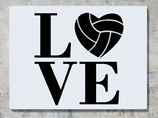 Amour Basketball Softball SPORTS Citation Devise Logo Mur Autocollant Art Image