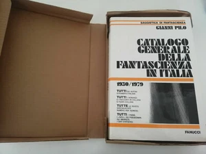CATALOGO GENERALE DELLA FANTASCIENZA IN ITALIA 1930/1979 FANUCCI COME NUOVO  01 - Foto 1 di 1