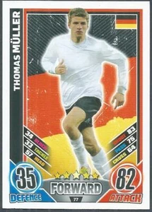 TOPPS MATCH ATTAX EURO 2012- #077ALEMANIA-THOMAS MULLER - Imagen 1 de 1
