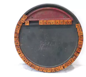 Antique Slate Board Foxy Toys Spelling & Numbers - Picture 1 of 6