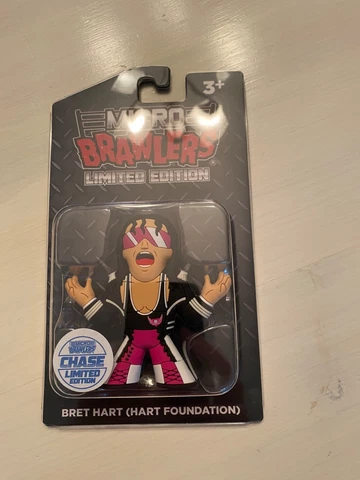 BRET THE HITMAN HART MICRO BRAWLER CHASE WWE Cover