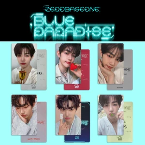 Juego de 6 tarjetas fotográficas hechas a sí mismas Kpop ZHANGHAO BLUE PARADISE ZB1 - Imagen 1 de 4