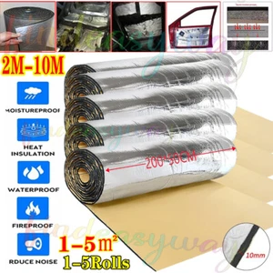 10M Camper Van Insulation Foam Thermal·Soundproof`Self Adhesive 1CM Closed Cell - Picture 1 of 33