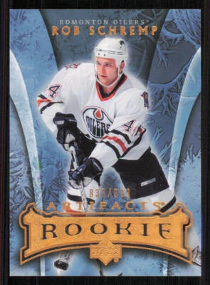 2007-08 Artifacts #185 Rob Schremp RC /999 - Image 1 of 2